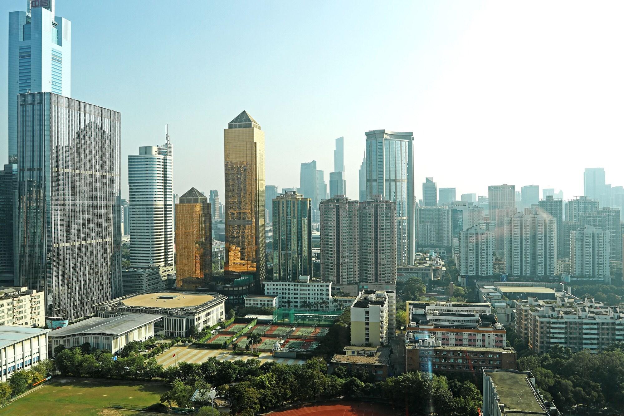 Hilton Guangzhou Tianhe - Free Shuttle Bus And Registration Counter Available During Canton Fair Period Eksteriør bilde Shenzhen