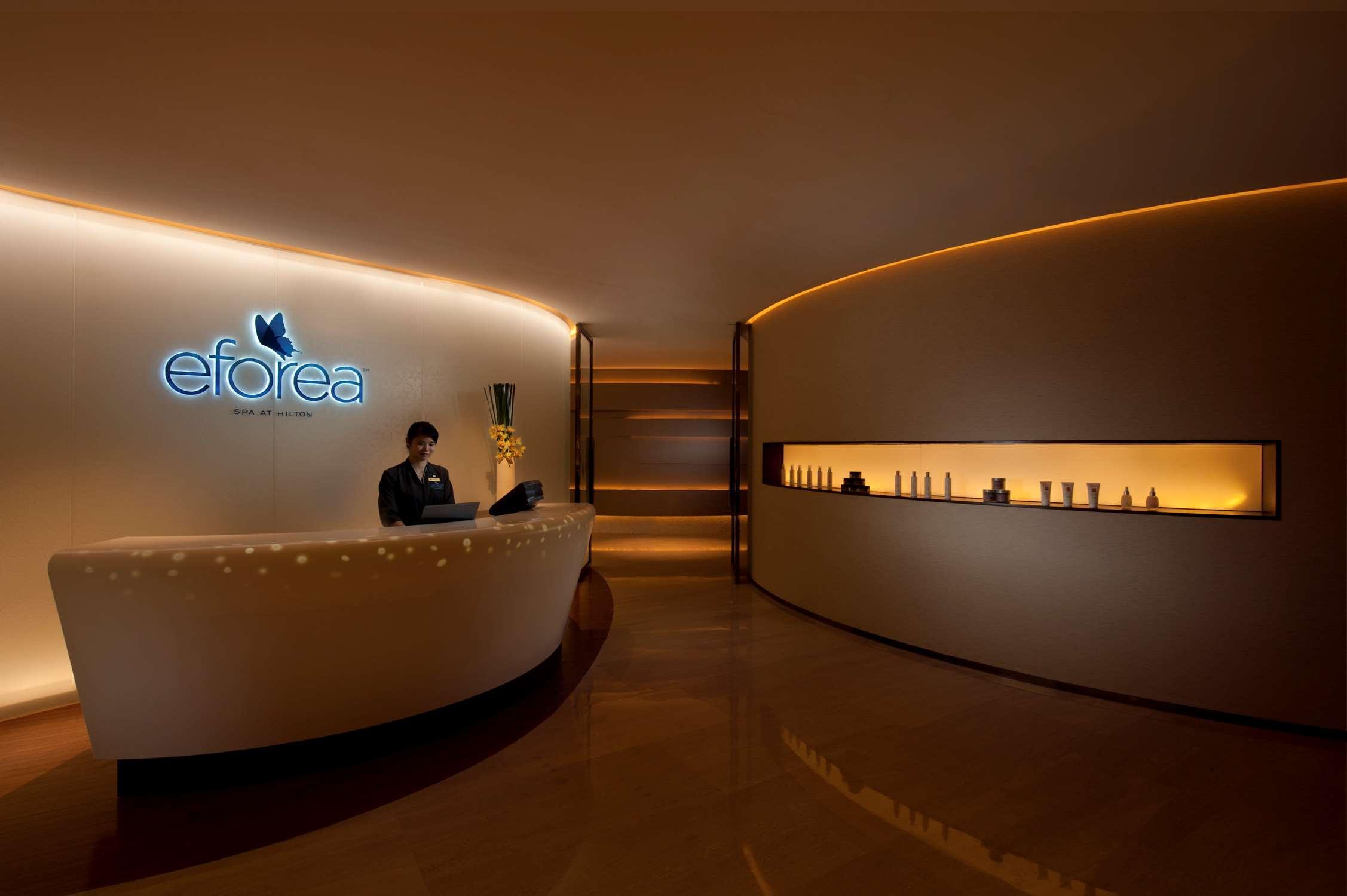 Hilton Guangzhou Tianhe - Free Shuttle Bus And Registration Counter Available During Canton Fair Period Fasiliteter bilde Eforea Spa