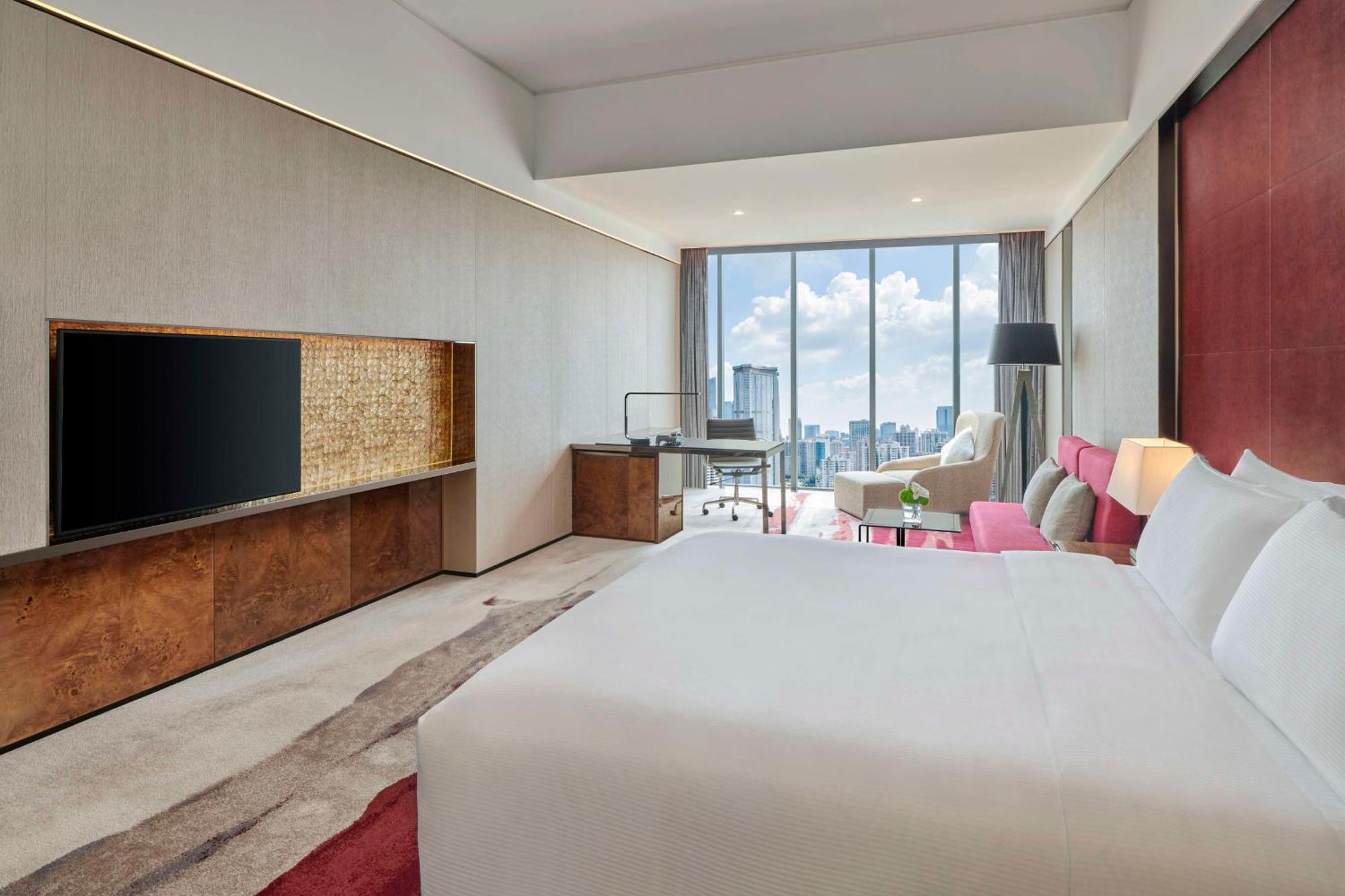 Hilton Guangzhou Tianhe - Free Shuttle Bus And Registration Counter Available During Canton Fair Period Eksteriør bilde